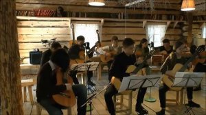 Халапахчиев. Мой сон, обработка Л.М.Кривоносова..Оркестр летней Гитарной школы "Русская гитара 2019