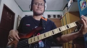 Van Halen - I Can't Stop Loving You (Bass Cover)