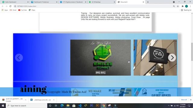 Lets Start Portfolio Website Overview #webdevelopment #html #css #java #faizanasif смотреть онлайн