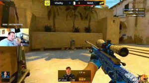 CSGO PROS and STREAMERS REACT TO S1MPLE CRAZY PLAYS!