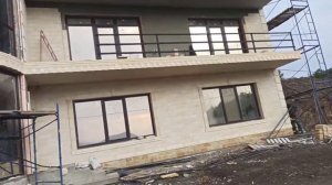 #Фасад из Дагестанского камня# Работа в Крыму#