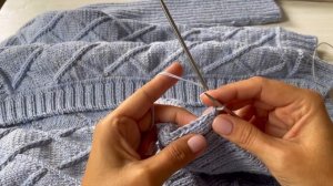 Как связать боковую планку красиво?! Подробное видео