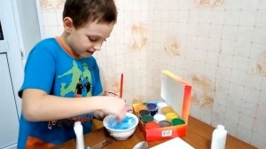 Мастер-класс "Рисование пеной для бритья"