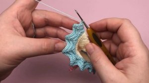 Часть 2. Мастер-класс: Платье крючком для маленькой куклы Baboliy 16 см. Красивый узор для юбочки