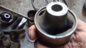 Замена сайлентблока и рулевого наконечника Тойота Витц SCP-10 (1).mp4