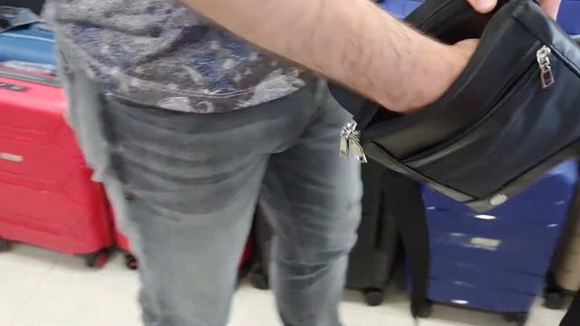 Сумка чёрная кожа натуральная Dizar 9229 смотреть онлайн