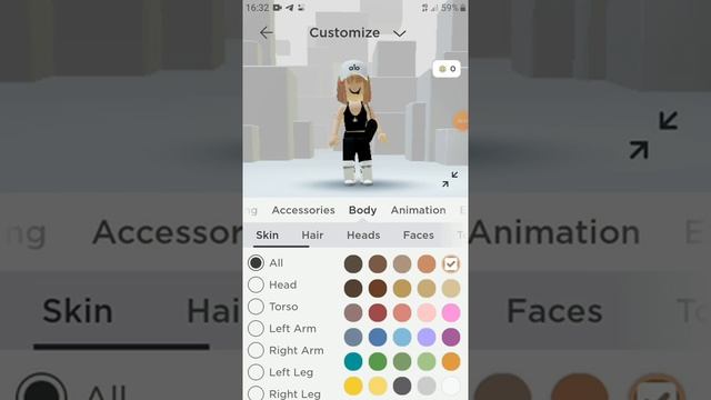☆♡Как покрасить любую часть тела в роблокс♡☆