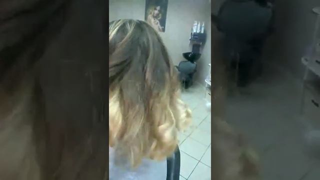 Окрашивание волос 'балаяж'  Тюмень  Имидж Стайл