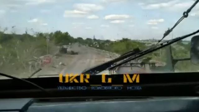 #Архив. Уничтоженная техника ВСУ в районе Лисичанска. Лето 2022/Destroyed ukrainian armoured vehicle