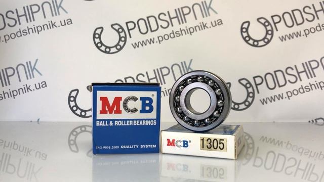 Подшипник шариковый двухрядный MCB 1305 на двигатели внутреннего сгорания смотреть онлайн