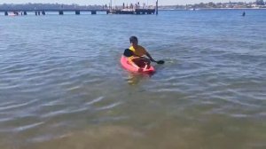 Keanu and Anakin Kayaking Point Walter