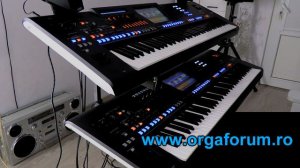 YAMAHA GENOS 2 VS GENOS 1 - demo