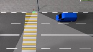 дорожные ловушки на пешеходном переходе
