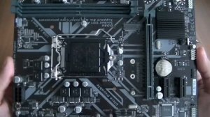Распаковка GigaByte H310M S2H 2.0