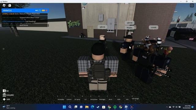 USMS Roblox Roleplay Victor Valley