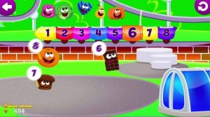 Funny Food 3! Ordinal Numbers - Kids Number Games for Toddlers #Kids School ABC