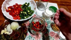 ОСТРЫЙ Перец на зиму в кисло-сладком маринаде СЪЕДАЕТСЯ без остатка ?️?️?