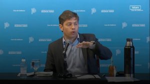 Kicillof: "Se sigue observando una baja sistemática pero lenta" de casos de coronavirus en provinci