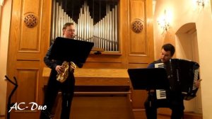 AC-Duo Jérôme Naulais "Petite Suite Latine" part 3 (Ж. Ноле "Маленькая латинская сюита", 3 часть.)