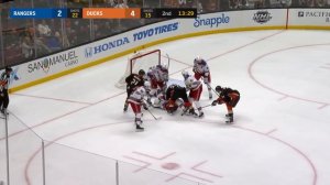 НХЛ 2017-18 Нью-Йорк Рейнджерс - Анахайм  23 января 2018 год обзор матча