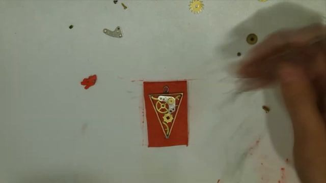 Кулон в стиле Стимпанк