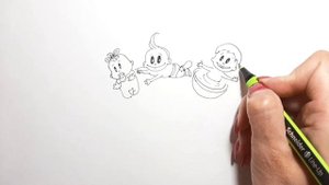 Рисунок к 1 июня / День защиты детей / Рисунки для детей и начинающих