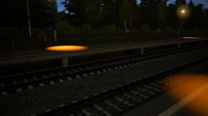 Фирменный поезд «Невский экспресс» № 747/748 Сообщением Санкт-Петербург — Москва Trainz 2019