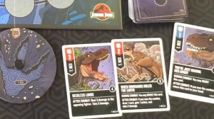 Unmatched Jurassic Park: Dr. Sattler vs T-Rex  -  Unmatched Board Game Review