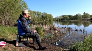 КАРАСЬ НА УТРЕННЕЙ ЗОРЬКЕ Рыбалка на поплавочную удочку в мае