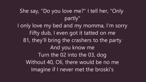 Drake - Gods Plan (Lyrics)