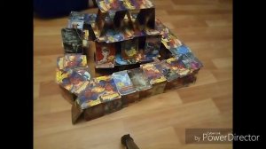 как построить красивый карточный домик