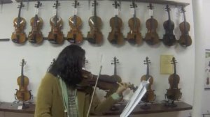 Antonio Stradivarius Student Copy Violin Demo by Jimmy Chaos @ The Violin Center