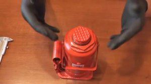 Домкрат бутылочный гидравлический STAYER Red Force-43160 (16 Тонн)