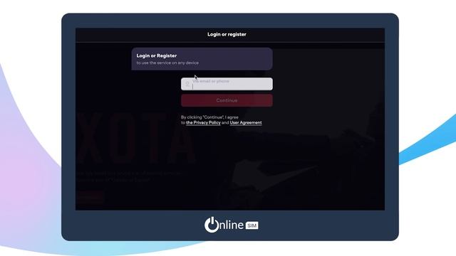 Регистрация с использованием виртуальных номеров на ivi