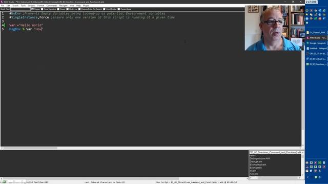 ? Easily reference variables in AutoHotkey! ?