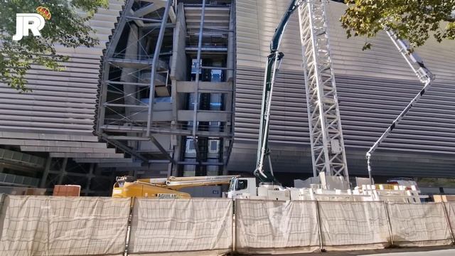 COMIENZAN a TAPAR el LATERAL OESTE ? NUEVAS ACTUACIONES ? Obras Santiago Bernabéu 22/08/2023 ? смотреть онлайн