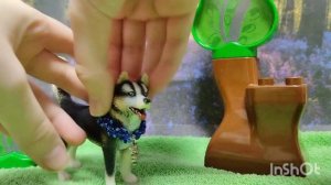 Моя коллекция ошейников для фигурок schleich! 2 часть 🐺🌈💙