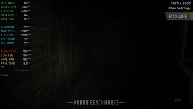 RTX 3050 - Resident Evil 7 - Ray Tracing Update - Max Settings Test смотреть онлайн