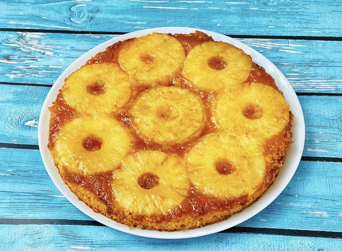 Самый вкусный ананасовый пирог