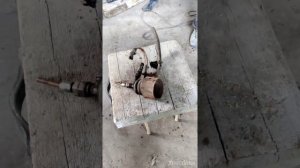 Форсунка на отработке самодельная. Конструкция.