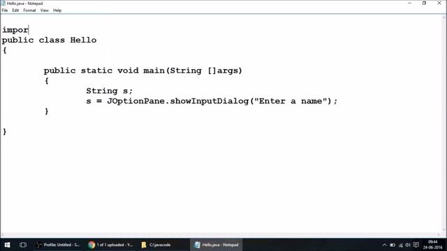 How to take user inputs in Java смотреть онлайн