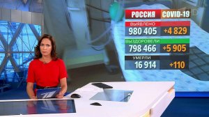 В России снова выявили меньше пяти тысяч случаев коронавируса