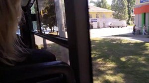 автобус Самары. Поездка на автобусе МАЗ-206.085 по 6 маршруту.