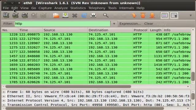 Обманывание паролей по сети с помощью Wireshark смотреть онлайн