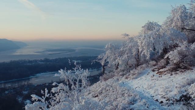Красная глинка, гора Тип-Тяв зимой смотреть онлайн