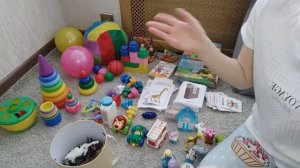 Развивающие игры для детей 6-10 месяцев.
