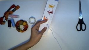 Изонить закладка | Закладка своими руками