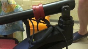 Установка усиленного хомута kugoo g1