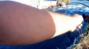 Блесна  микроколебалки Ручной работы  Тестируем