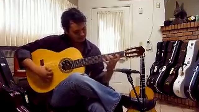 2013 Jesus Bellido Taller Flamenco Guitar, Misael Barraza-Diaz plays "Loreli" Guajira смотреть онлайн
